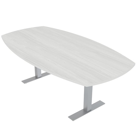 Skutchi Designs 45 in W, 84 in L, 29 in H, Engineered Wood Top, White HAR-ABOT-46X84-T-WHCYPRESS